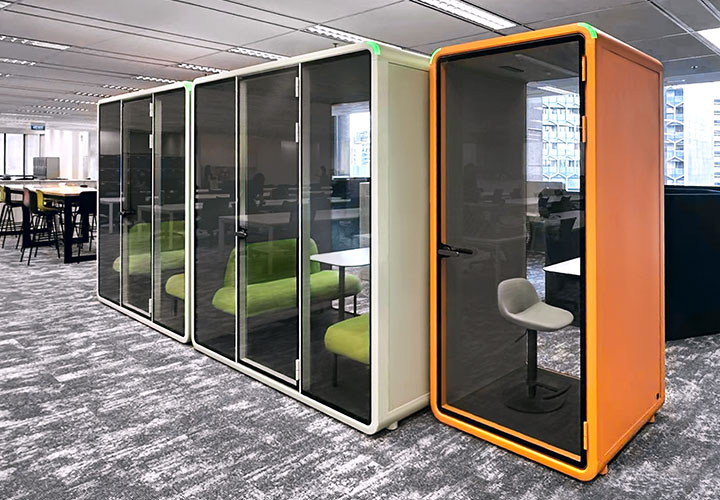 HECOR靜音艙：完美契合新加坡GovTech的現代工作理念